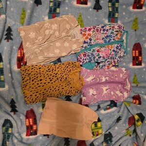 Baby Girl Bamboo Pajama Lot